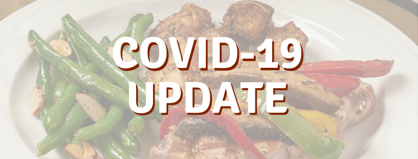 COVID-19 Update – Delivery & Carry-Out Only