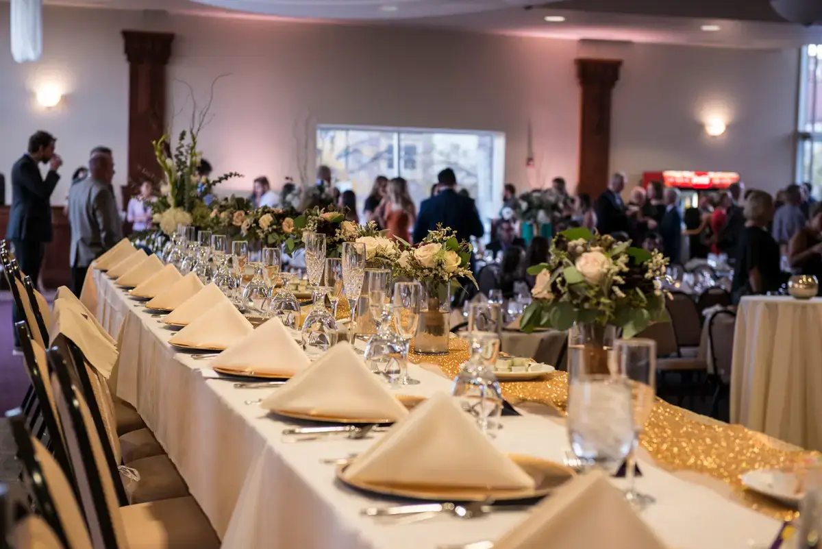 wedding table catering